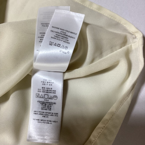 Ralph Lauren Women's Eyelet Cream and Brown Embroidered Blouse - Picture 10 of 16